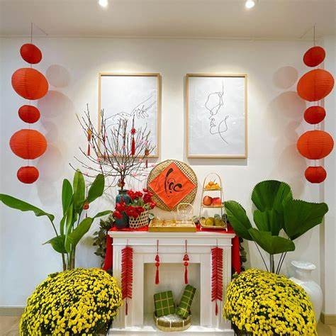 Top 10 Cách Trang Trí Nhà Cửa Ngày Tết Đơn Giản Mà Lại Ấn Tượng