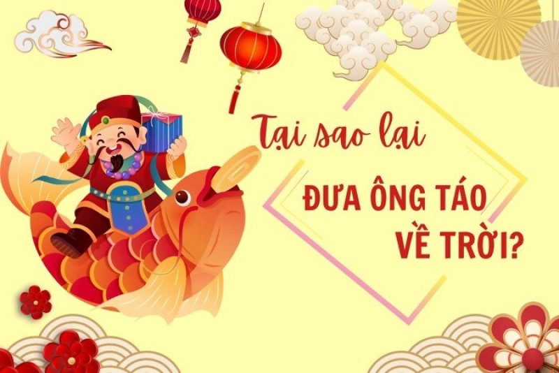 Vì sao phải đưa ông táo về trời