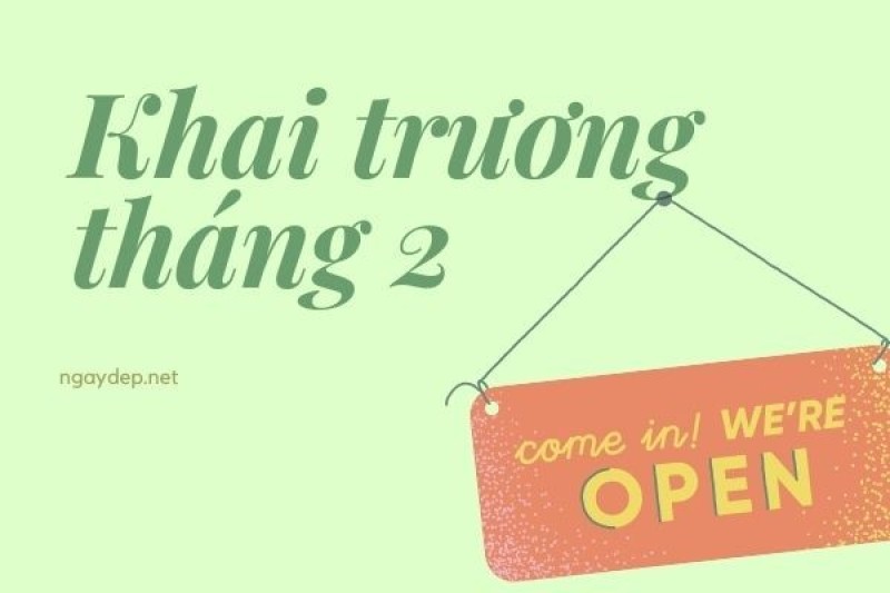 những ngày tốt khai trương