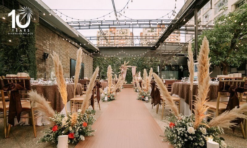 Tiệc cưới phong cách Rustic