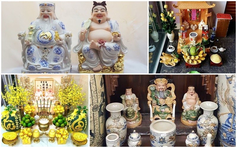 Cách đặt Ông Địa Thần Tài đúng vị trí