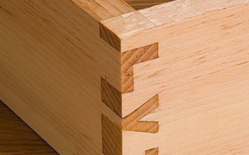 viền gỗ phải khít và chắc 