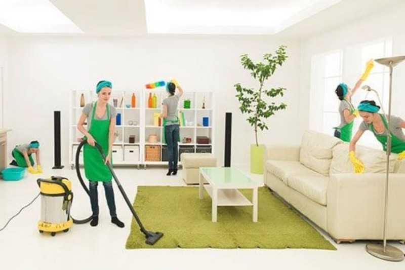 Tổng vệ sinh để trang hoàng nhà cửa