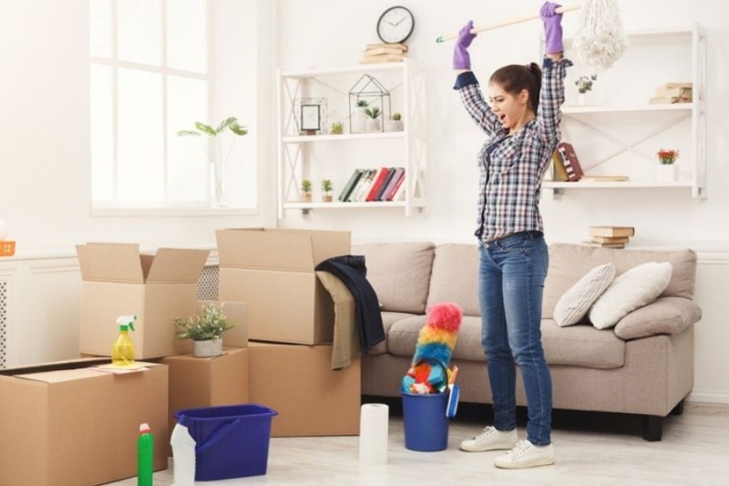 Dọn dẹp nhà cửa trước Tết giúp bạn khép lại năm cũ đã qua