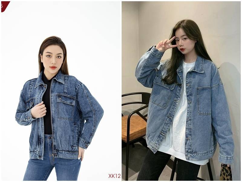 Áo khoác denim dễ dàng phối đồ, trẻ trung  