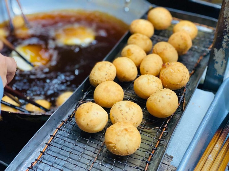 bánh tiêu đậu xanh 