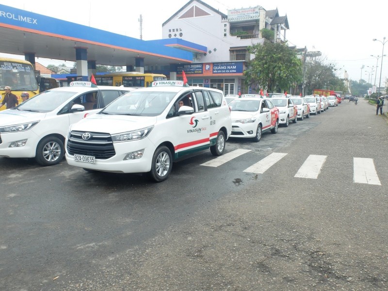 Vinasun là một trong những hãng xe taxi uy tín, du khách có thể lựa chọn đi du lịch Vũng tàu tự túc cho mình