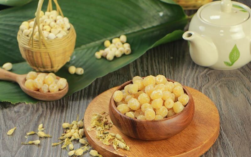 mứt hạt sen