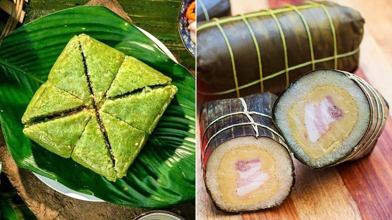 Bánh đã mềm ngon trở lại và có màu sắc vô cùng bắt mắt