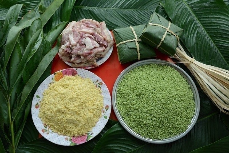 Bạn cần lựa chọn cẩn thận các nguyên liệu gói bánh chưng 