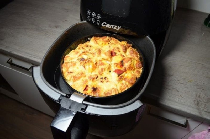 Pizza bò băm