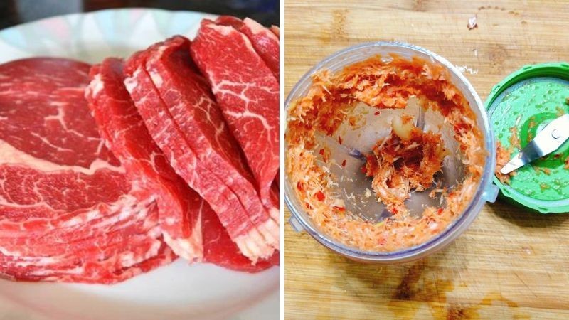Sơ chế nguyên liệu