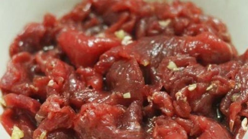 Ướp thịt bò