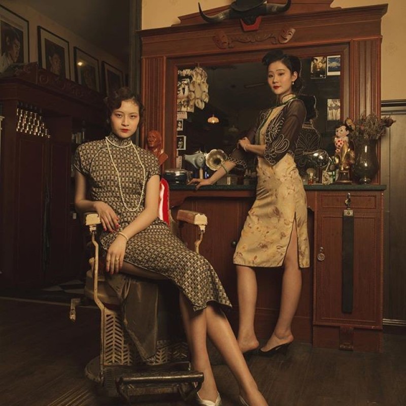 Sườn xám thời kỳ nhà Mãn Thanh