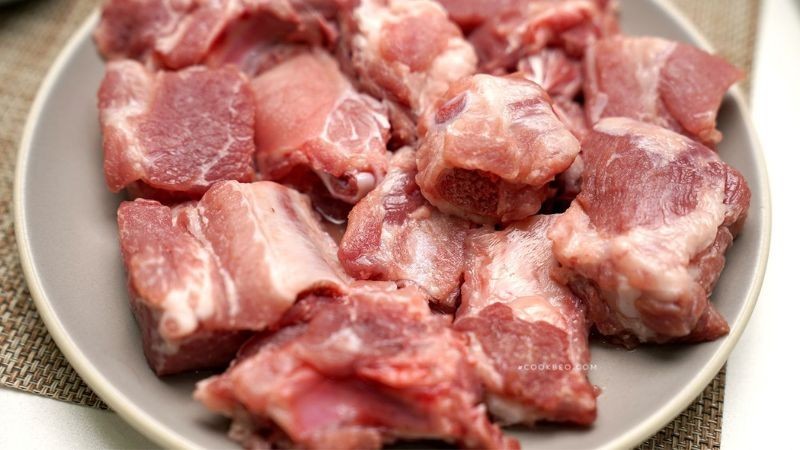 Sườn hàng sau - nấu món ngày tết 