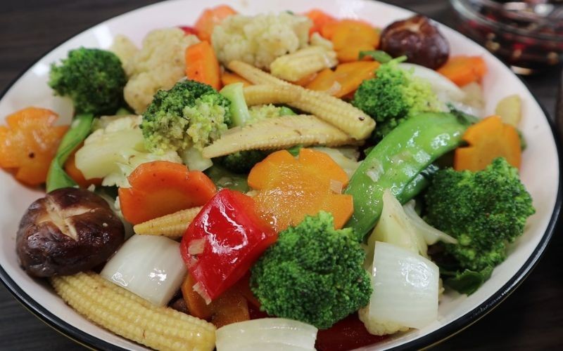 Rau củ xào