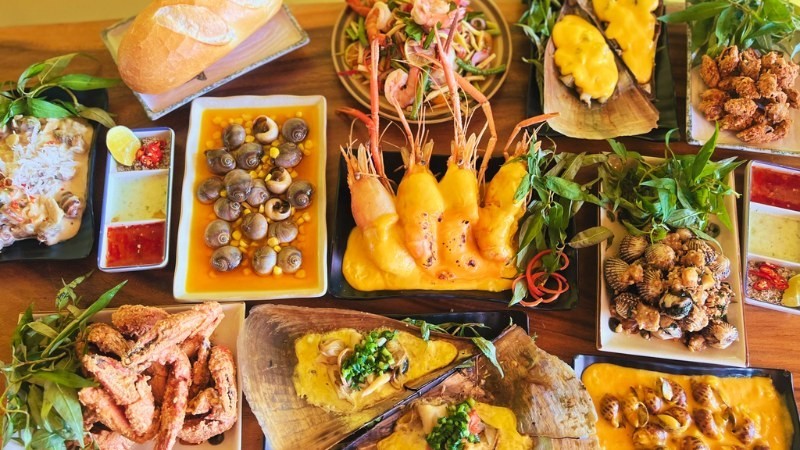 Thực đơn đa dạng, phong phú