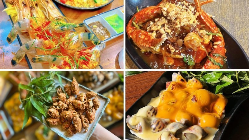 Quán Ốc Chill Nguyễn Văn Công có đến 6 loại nước chấm ốc