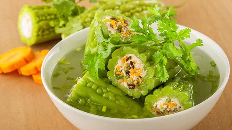 cách nấu canh khổ qua