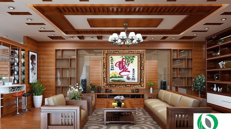Trang trí nhà cửa với tranh chữ phúc