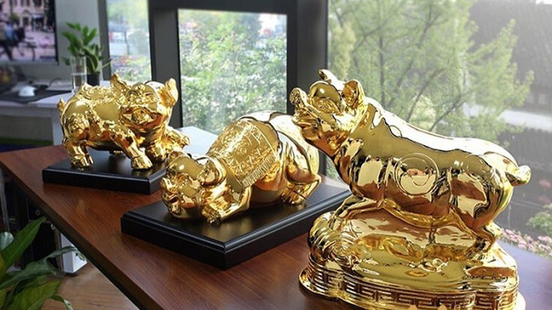 Trang trí đón Tết với vật phẩm phong thủy