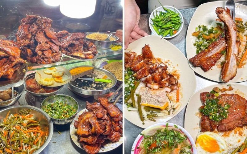 Dĩa cơm từ 35.000 - 200.000 đồng, giá nào cũng có