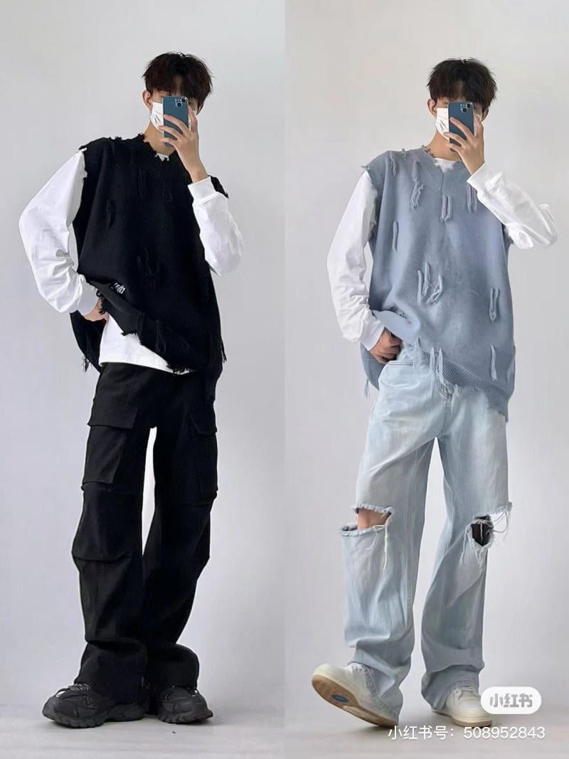 phối đồ đi chơi tết cho nam