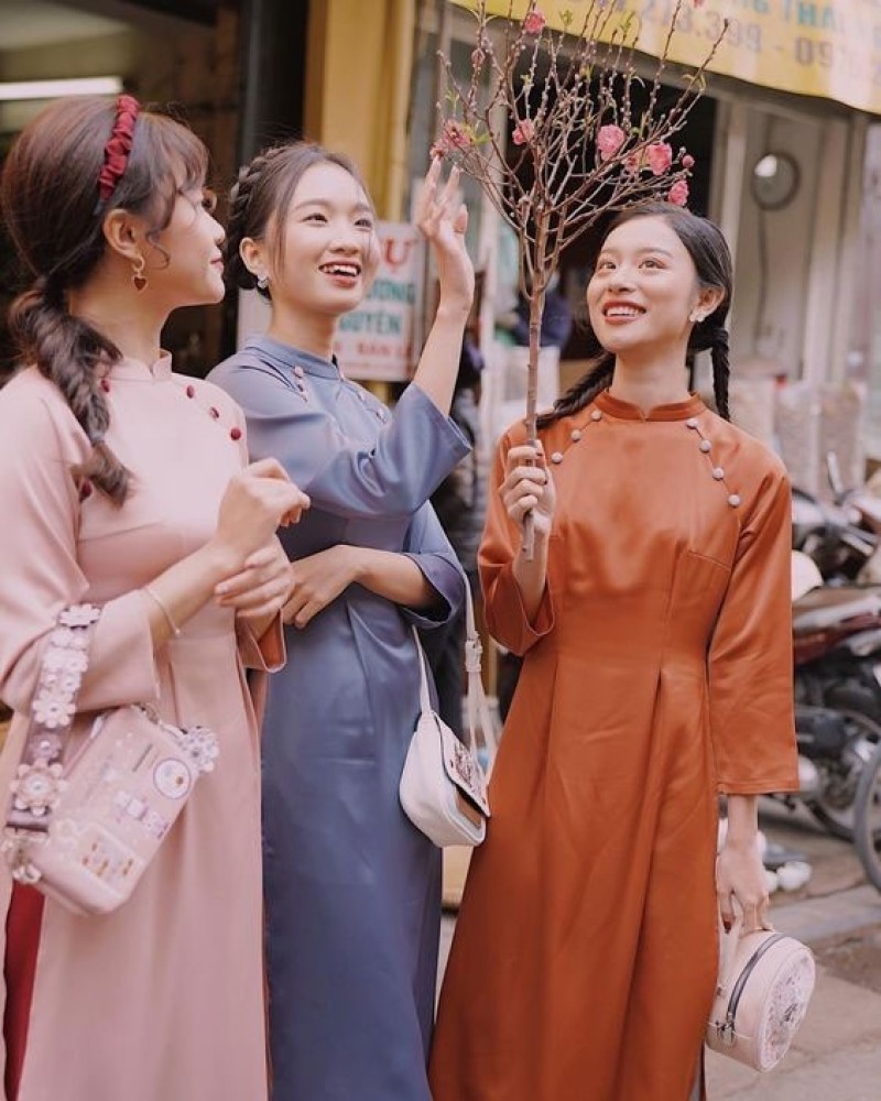 chụp ảnh cho ngày tết rạng rỡ