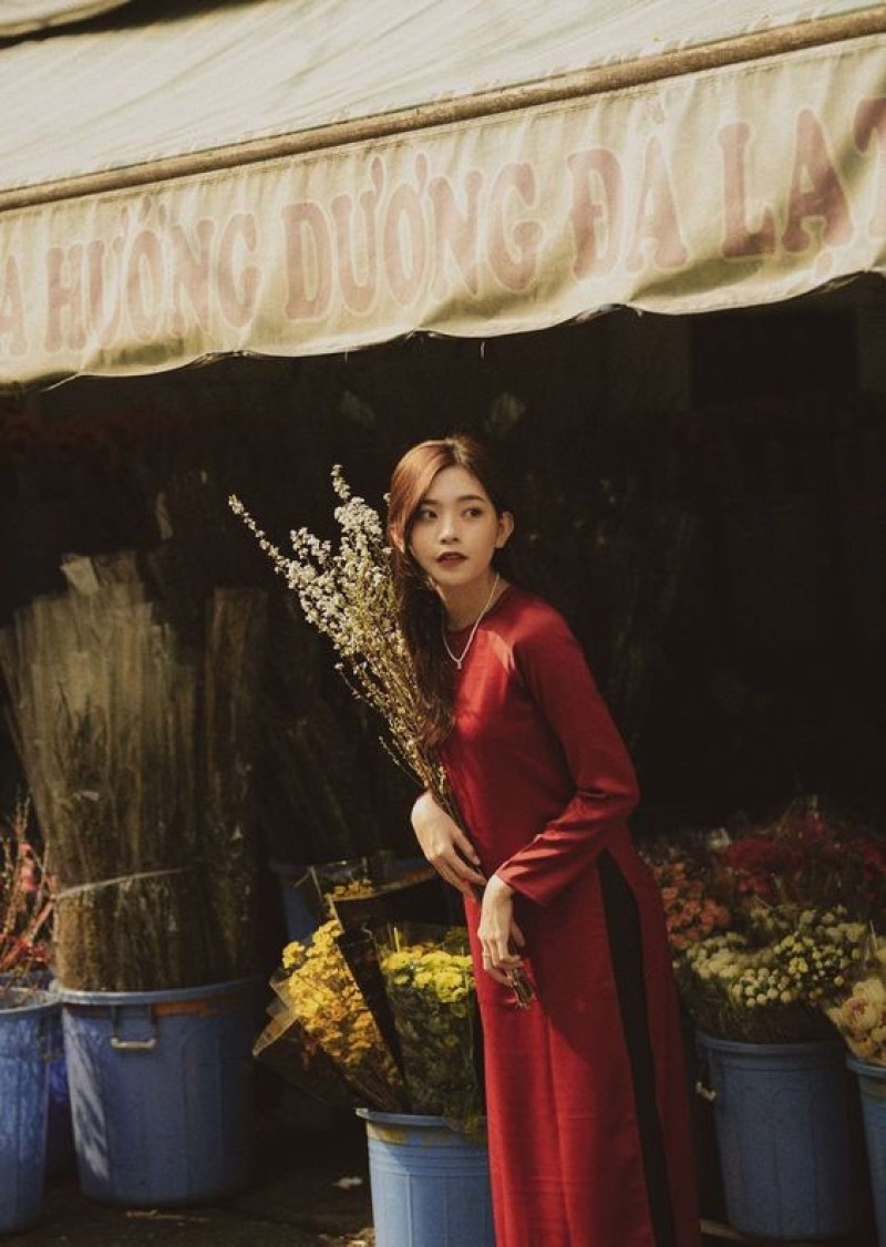 Nhẹ nhàng, duyên dáng với concept chụp chụp hình tết