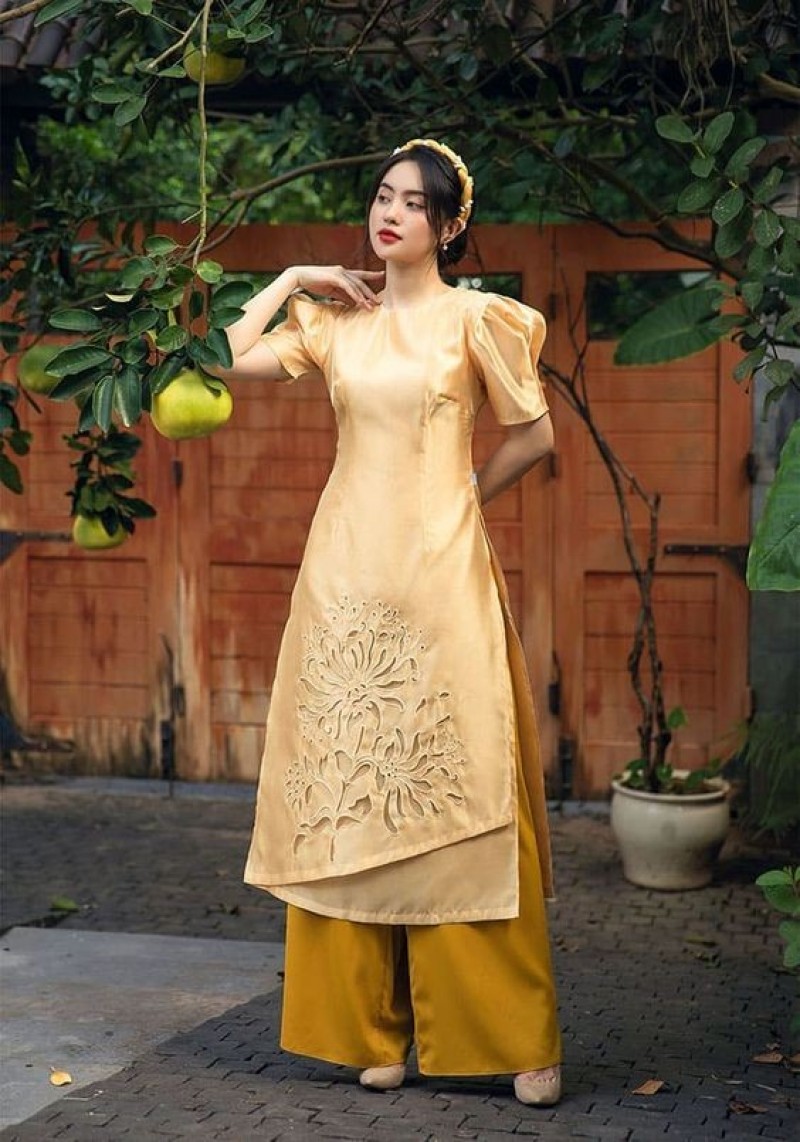 chụp hình tết nhẹ nhàng đáng yêu