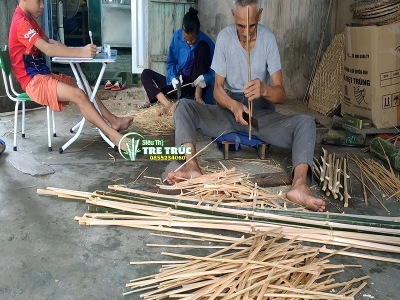Chẻ tre đan lát