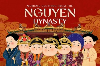 Tìm Hiểu Về Cổ Phục Việt Thời Nguyễn Qua Nét Vẽ Chibi