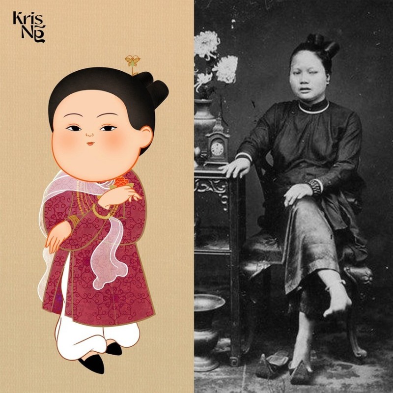 Áo Ngũ Thân Tay Chẽn ở khu vực Nam Kỳ
