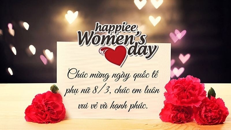 Những lời chúc 8/3 hay, ý nghĩa