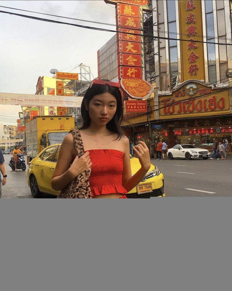 áo ống nhún bèo đỏ