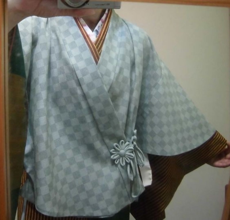 nagajuban kẻ caro cho nam
