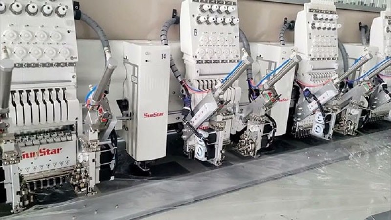 Các dòng máy thêu vi tính Sunstar được trang bị nhiều tính năng hiện đại
