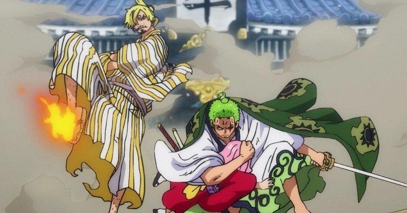 zoro one piece yêu sanji