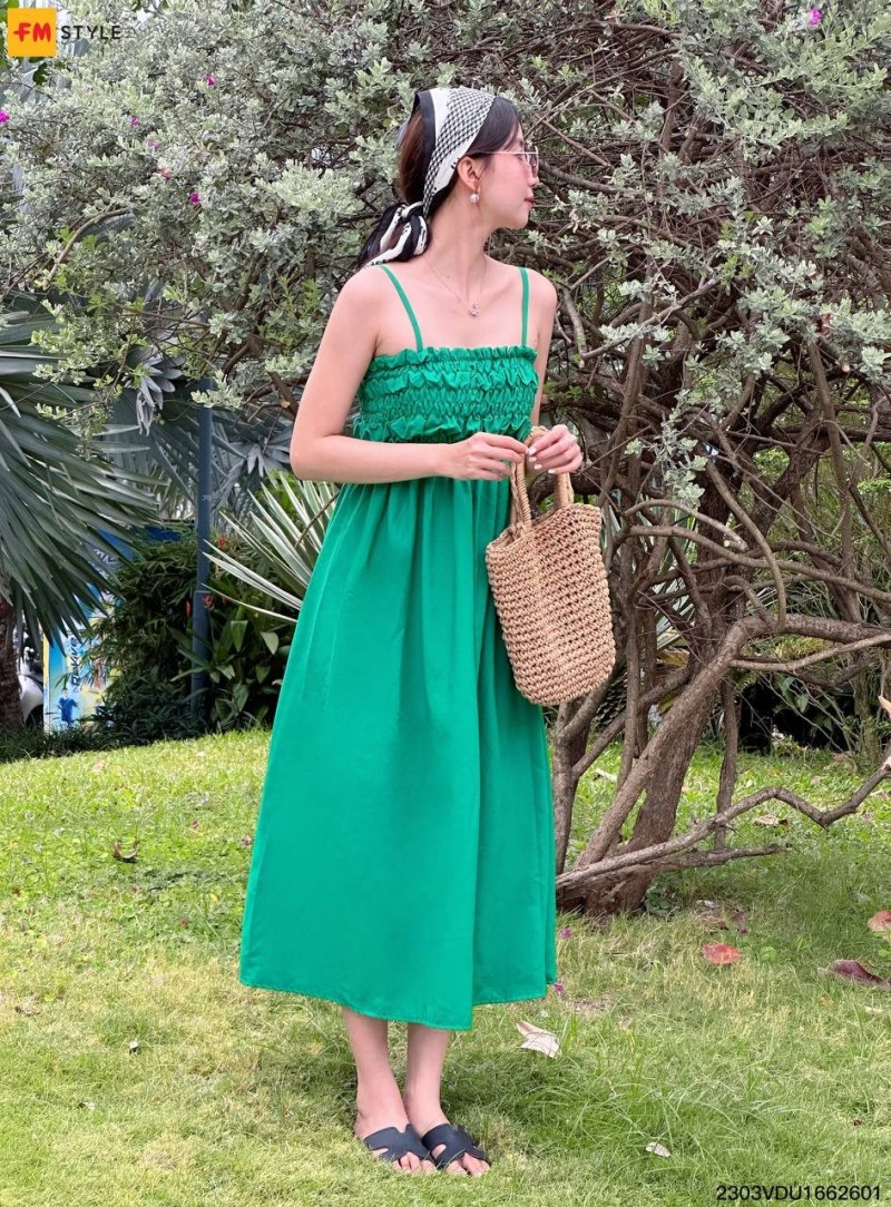 Váy maxi thướt tha cho nữ