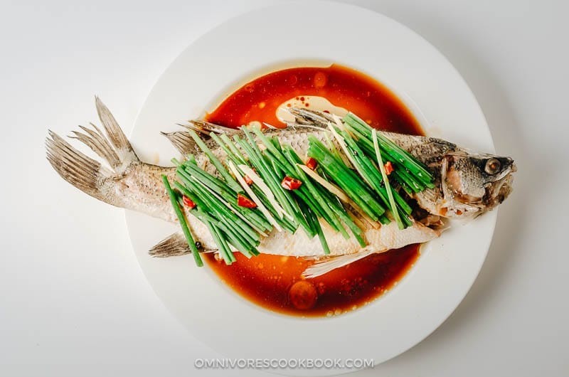 Cá hấp xì dầu