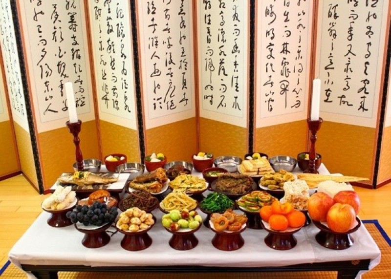 Charye (차례) – Lễ cúng gia tiên