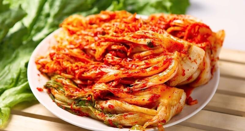 Kim chi cải thảo rất tốt cho hệ tiêu hóa.
