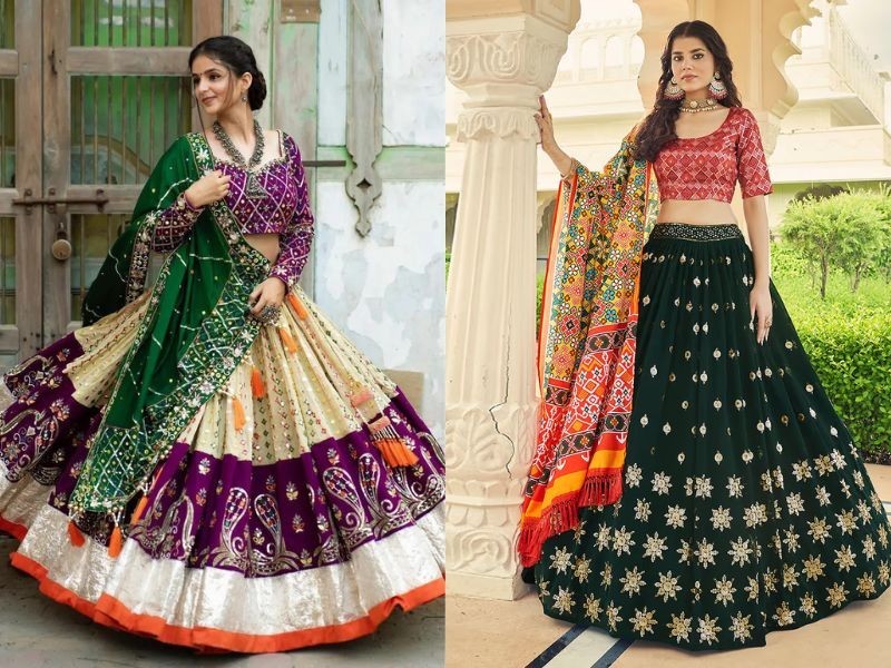 Gagra choli mang vẻ đẹp rực rỡ, quyến rũ và là biểu tượng cho sự nữ tính