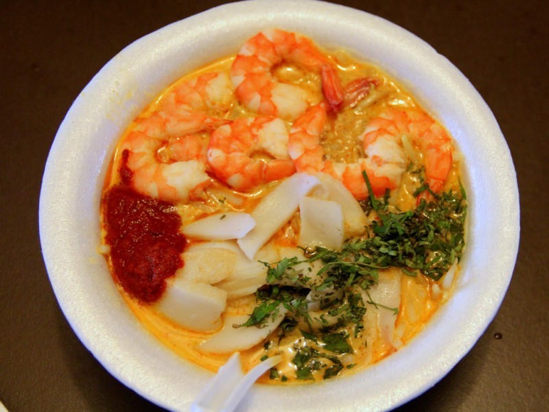 Cà ri Gà và Cà ri Laksa