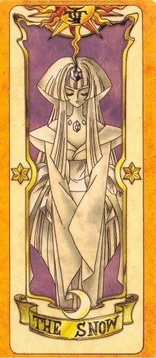 Thẻ bài The Snow trong bói bài Clow Cards