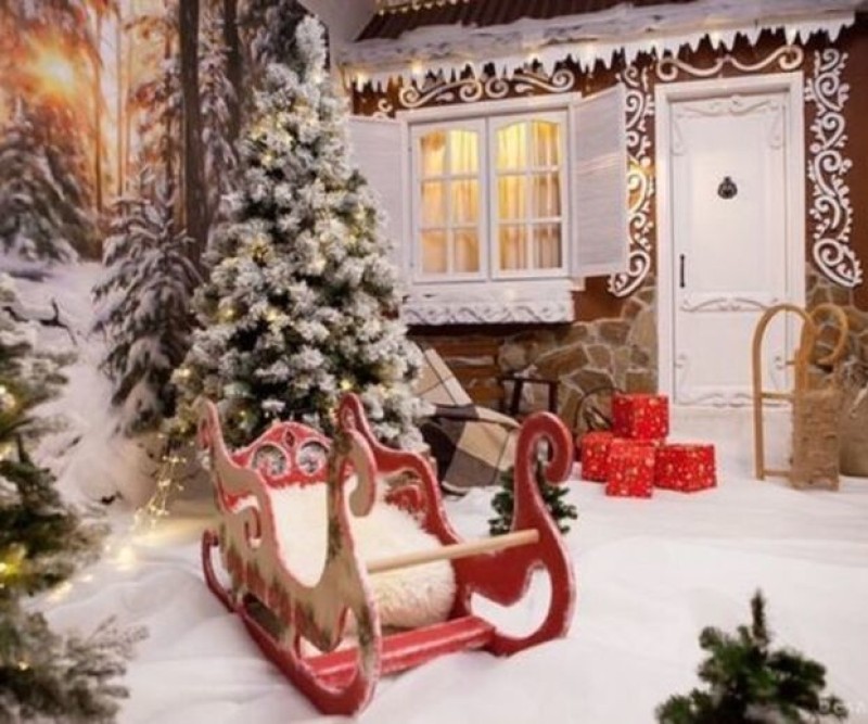 Tiểu cảnh trang trí Noel thơ mộng 