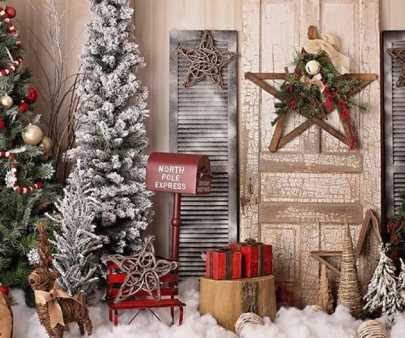 Mẫu trang trí noel bằng tiểu cảnh đẹp, ấn tượng