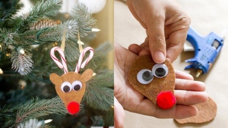 Tự tay làm đồ trang trí Noel đơn giản