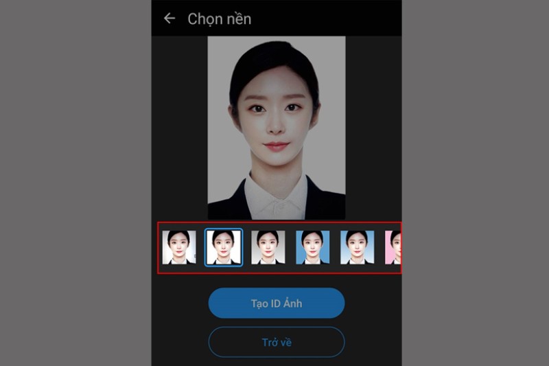 cách chụp ảnh thẻ bằng điện thoại