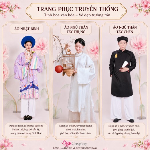 Dịch Vụ Cho Thuê Việt Phục TPHCM - Áo Nhật Bình, Ngũ Thân Uy Tín Nhất Sài Gòn